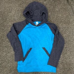 Boys Wonder Nation long sleeve hooded tshirt